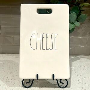 Rae Dunn stoneware CHEESE cutting/serving board